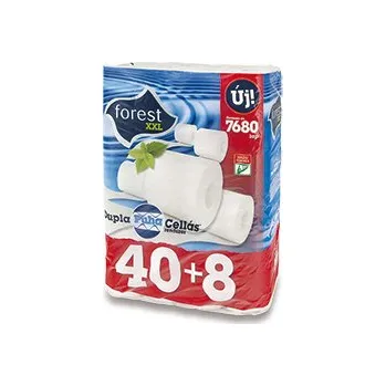 Toaletní papír Forest XXL bílý 2-vrstvý 48 ks,48 balení