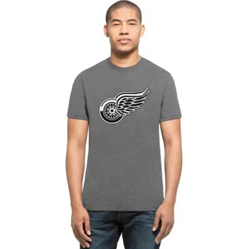 Triko 47 Brand Splitter Tee NHL SR, šedá, Senior, Detroit Red Wings, S 47' Brand