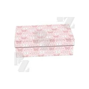 Školní krabice do lavice 33 x 22,5 x 8cm Motýlci, Stil