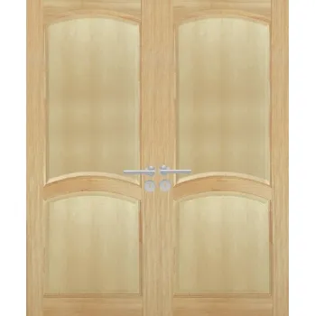 Interiérové dveře ArchoD Dvoukřídlé dřevěné dveře dýhované z borovice Verona