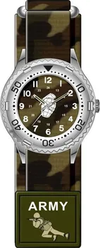 Hodinky Kombat Kids Camouflage Army Watch