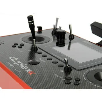 RC vybavení Vysílač Duplex DC-16 II.- Carbon Line RED