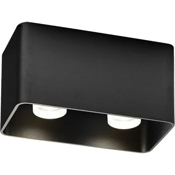 Wever & Ducré Designové stropní svítidlo Docus Ceiling 2.0 GU10 Barva: Černá 146420B0 Designové stropní svítidlo Docus Ceiling 2.0 GU10