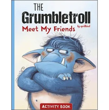 Cizojazyčná kniha Grumbletroll Meet My Friends Activity Book