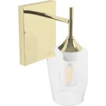 Nástěnná lampa Kinkiet V zlatá