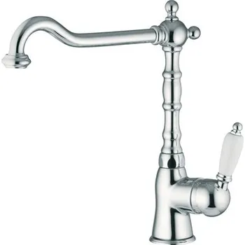 Vodovodní baterie Dřezová baterie Pyramis BAROQUE Retro chrom 095121001