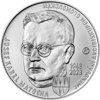Česká mincovna Stříbrná mince 200 Kč 2023 Josef Karel Matocha Standard 13 g 