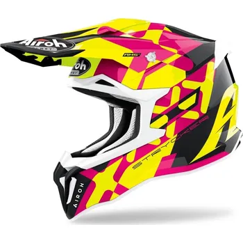 Helma na motorku Airoh Strycker XXX Pink XXL (63/64)