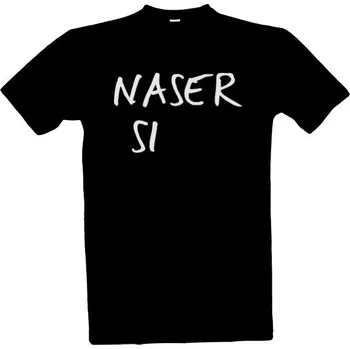 Pánská móda Tričko s potiskem Naser si pánské