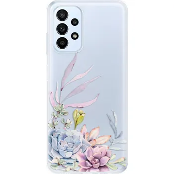 Pouzdro na mobilní telefon Odolné silikonové pouzdro iSaprio - Succulent 01 - Samsung Galaxy A23 / A23 5G