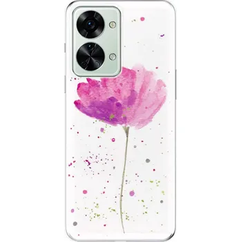 Pouzdro na mobilní telefon Odolné silikonové pouzdro iSaprio - Poppies - OnePlus Nord 2T 5G