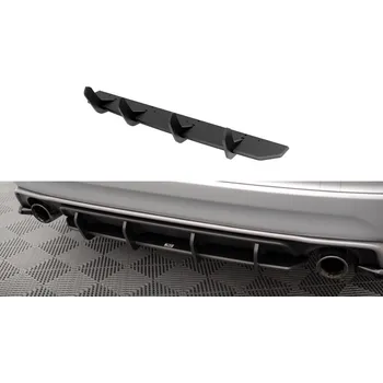 Autodíl Spoiler zadního nárazníku Street pro Volvo XC60 R-Design Mk1 Facelift černo červený