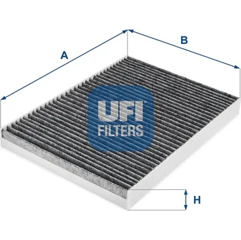 Ventilátor topení a klimatizace Filtr, vzduch v interiéru UFI 54.292.00