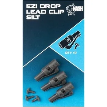 NASH - Závěsky Ezi Drop Lead Clip Silt
