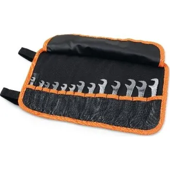 Klíč SADA 13 MALÝCH OBOUSTRANNÝCH OTEVŘENÝCH KLÍČŮ, 73/B13N (Sada 13 malých oboustranných plochých klíčů v rolovacím pouzdře z odolného polyesteru)