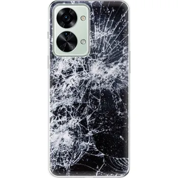 Pouzdro na mobilní telefon Odolné silikonové pouzdro iSaprio - Cracked - OnePlus Nord 2T 5G