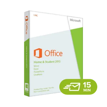 Kancelářská aplikace Microsoft Office 2013 Home and Student ESD 32/64 bit