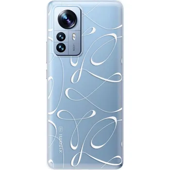 Pouzdro na mobilní telefon Odolné silikonové pouzdro iSaprio - Fancy - white - Xiaomi 12 Pro