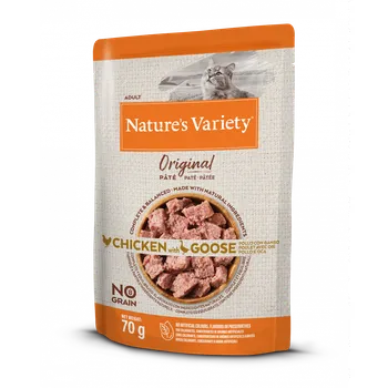 Krmivo pro kočku Nature´s variety original pro kočky s kuřecím a husou 70g