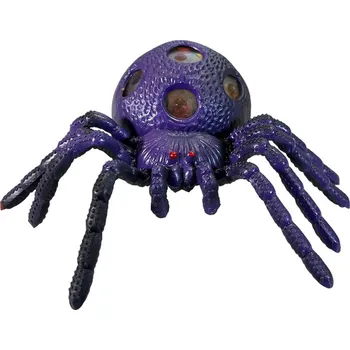 Dětský míč Antistresový míček pavouk Barva: Fialový