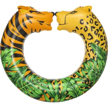 Nafukovací kruh Bestway Nafukovací kruh Džungle, rozměr 109x89 cm