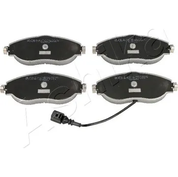 Brzdová destička Sada brzdových destiček, kotoučová brzda ASHIKA 50-00-0908