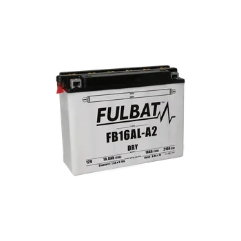 Motobaterie Konvenční motocyklová baterie FULBAT FB16AL-A2 (YB16AL-A2) Včetně balení kyseliny