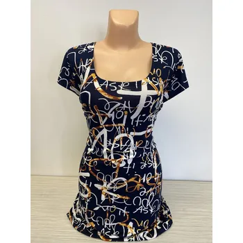 Dámská tunika damské halenky, Barva Červená, Velikost XL 44, Materiál 96% Viskoza 4% Lycra