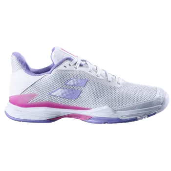 Dámská sportovní obuv Dámská tenisová obuv Babolat Jet Tere All Court Women White/Lavender EUR 40,5