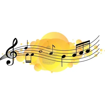 Jedlá dekorace na dort Caketools Jedlý papír "Hudba 30" A4