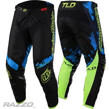 Moto oblečení MX kalhoty TroyLeeDesigns GP Pant Astro Black Yellow 2023 32