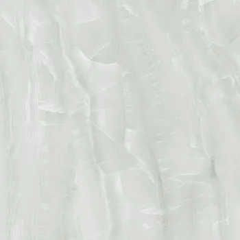 Dlažba Brave Onyx White Polished Rect - dlaždice rektifikovaná 79,8x79,8 bílá NT086-007-1