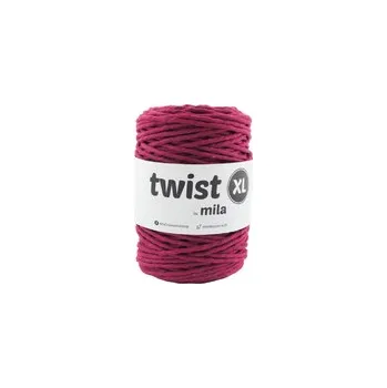 Příze Šnůra Twist XL MILA 5mm - amarant