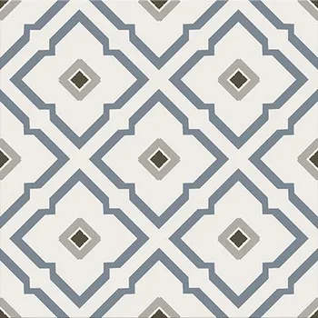 Obklad Patchwork Geometric Flower Matt - dlaždice 29,8x29,8 bílá NT1223-003-1