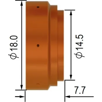 Příslušenství ke svářečce PARKER TORCHOLOGY Difuzor PARKER SCP 120 (80-120 A) 5014