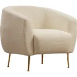 KALUNE DESIGN křeslo ESES krémová 859FTN2043