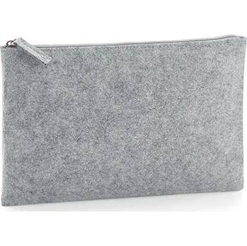 Kosmetická taška BagBase Plstěné pouzdro BG725 Grey Melange 26 x 17 cm