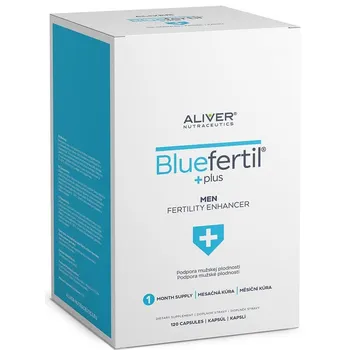 ALIVER nutraceutics BlueFertil Plus Men 500 mg 120 cps.