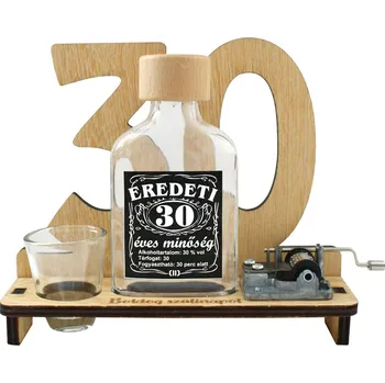 Značka na výročí 30 let s flašinetem HU