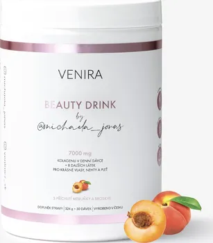 VENIRA Beauty drink 700 mg meruňka a broskev 324 g
