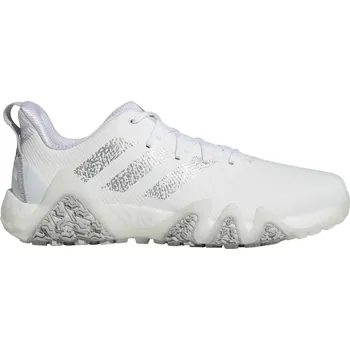 Adidas CodeChaos pánské golfové boty, bílé bílé, standardní, bez spajků, 42