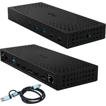 Notebook i-tec USB 3.0 / USB-C / Thunderbolt, 3x 4K Docking Station Gen 2, Power Delivery 100W