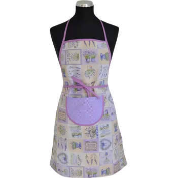 Kuchyňská zástěra Šatoli.cz Dámská bavlněná zástěra na zavazování Koníci