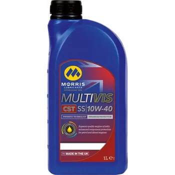 Motorový olej Morris Multivis CST SS 10W-40, polosyntetický motorový olej, 1l (Morris Lubricants - Made in UK)