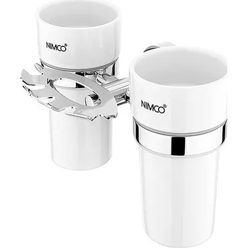 Držák na kartáček Nimco UNIX UN 13057DKN-26 - Držák na kartáčky s pohárky