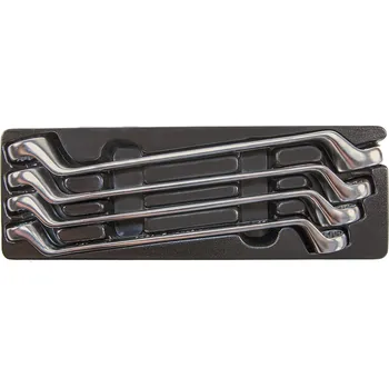 Ruční nářadí HONITON Sada očkových klíčů 4 díly | plastové plato A