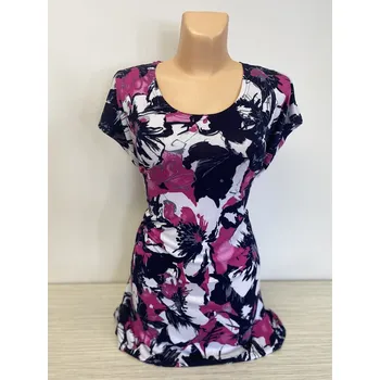 Dámská tunika dámské halenky, Barva Růžová, Velikost XL46, Materiál 96% Viskoza 4% Lycra