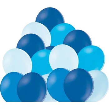 Balónek Mix balónků 50 ks modré