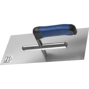 Zednické hladítko STAVTOOL Hladítko nerezové rovné softgrip | 270x127 mm