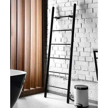 Sušák na prádlo Instalprojekt Elektrický sušák PRIMAVERA - C31 černá matná, 500 × 1600 × 88-98 mm, 120 W